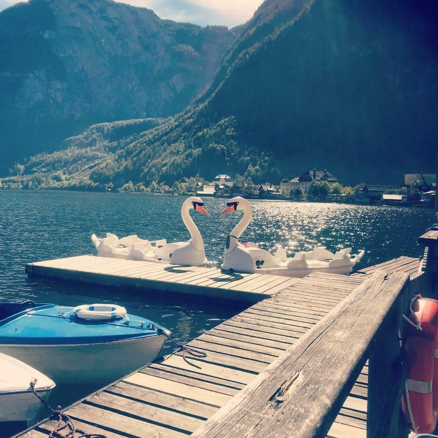 Alpen Apartement Hallstatt Buitenkant foto